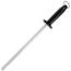 LEM Products Mundial 12in Butcher Steel, Black Handle, High Carbon Stainless Steel, 335