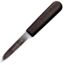 LEM Products Mundial 3in Paring Knife, High-Carbon Stain Free Steel Blade, Polypropylene Black Handle, 98