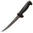 LEM Products Mundial 6in Curved Narrow Semi-Flex Knife, High-Carbon Stain Free Steel Blade, Polypropylene Black Handle, 91