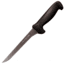 LEM Products Mundial 6in Straight Narrow Semi-Flex Knife, High-Carbon Stain Free Steel Blade, Polypropylene Black Handle, 94
