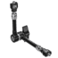 Leofoto AM-6 Kit Versa Magic Arm Heavy-Duty w/ Anti-Twist Adapter, 1/4th Mounting Screws, Black, AM-6-KIT
