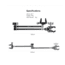 Leofoto Kestrel Weather Meter AM-7 Magic Arm/MC-60 Clamp/GMC-01 Clamp Set, Black, AM-7+MC-60+GMC-01