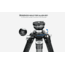 Leofoto LB-75 Leveling Head w/ Butterfly Handle, Black, LB-75