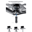Leofoto LCH-2 16 Lapto /Projector Tray/Combined w/ Tripod 3/8 &amp;1/4 Mounting Sockets/Arca Swiss Dovetail Panning Base, Black, LCH-2