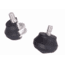 Leofoto LF/LS Rubber Feet for Tripods Set of 3 - LF-13, Black, LF-13