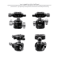 Leofoto LH-30 Low Profile Ball Head &amp; QR Plate. Arca, Black, LH-30