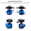 Leofoto LH-30 Low Profile Ball Head &amp; QR Plate. Arca, Black, LH-30