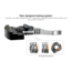 Leofoto LM-364C X Version Tripod w/ 75mm Bowl/Platform w/ LH Ballhead Set, Black, LM-364CX+LH-55LR