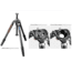 Leofoto LN-404C Heavy Duty Tripod w/ 100mm Bowl/Platform &amp; Bag, Black, LN-404C