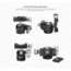 Leofoto LS-223CEX X Verison Table/Ground Mini Tripod w/ Integrated Leveling Base, Ballhead Set, Black, LS-223CEXX+LH-25