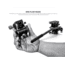 Leofoto LX-255CT/BV-1 Reversible Travel Tripod w/ Bino Fluid Head Kit, Black, LX-225CT+BV-1