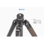 Leofoto LX-255CT/BV-1 Reversible Travel Tripod w/ Bino Fluid Head Kit, Black, LX-225CT+BV-1