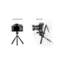 Leofoto MT-03/LH-25 Mini Tripod w/ Mini Ball Head Kit and Bag, Black, MT-03+LH-25
