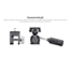 Leofoto WN-01/SW-01 Car Window Clamp Kit, Windows Mounting Head for Binoculars/ Lens and Camera, Black, WN-01+SW-01