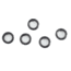 Lethal Weapon Lure Co 10-pack of Replacement O-Rings, black, LWT1a