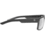 Leupold Becnara Sunglasses, Matte Black/Gloss Black Frame, Square Shadow Gray Flash Lens, Polarized, Regular-Wide, 179102