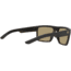Leupold Becnara Sunglasses, Matte Black/Tortoise Frame, Square Bronze Mirror Lens, Polarized, Regular-Wide, 179101