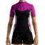 Level 6 Sombrio Short Sleeve Neoprene Rash Guard - Women's-Aubergine-Large