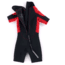 Level Six Child Shorty Neoprene Wetsuits - Kids, Black/Red, Size 2T, GCT-JOSH-RD3-2T