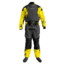 Level Six Mens Emperor 3 Layer Drysuit, Bright Yellow/Charcoal, Extra Small, GMT-EMPE-BY-XS