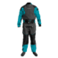 Level Six Mens Emperor 3 Layer Drysuit, Grotto Blue/Charcoal, Medium, GMT-EMPE-GR-M