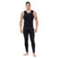Level Six Mens Farmer John Front Zip Wetsuit, Black, Extra Small, GMT-JOHN-BK-XS