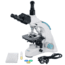 Levenhuk 40-1000x 900T Trinocular Microscope, White, Middle, 75430
