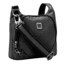 Lewis N Clark Anti-Theft Crossbody Bag, Onyx, 5003NYX