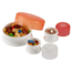 Lewis N Clark GoTubb 3-Pack, Medium, (2oz), Clear/Orange/Red HG0224