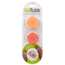 Lewis N Clark GoTubb, 3-Pack, Small (0.4oz), Clear/Orange/Red HG0214