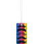 Lewis N Clark Luggage Tag, Rainbow Mustache 432
