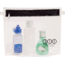 Lewis N Clark Quart-Size Carry-On Toiletry Pouch, Clear 311