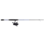 Lews American Hero 200 Spinning Combo, 6 ft, Medium, Fast, 6.2:1, Ambidextrous, 2 Pieces, AH2060M-2
