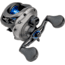 Lew’s American Hero Baitcast Reel, 4+1 Bearings, 7.5-1 Ratio, 1-PC Graphite Frame, Speed Gears, Speed Lube, Magnetic Control System, Rulon Drag, LH Retrieve, Gray/Black/Blue, AH1SHLG2