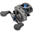 Lew’s American Hero Baitcast Reel, 4+1 Bearings, 7.5-1 Ratio, 1-PC Graphite Frame, Speed Gears, Speed Lube, Magnetic Control System, Rulon Drag, RH Retrieve, Gray/Black/Blue, AH1SHG2