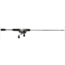 Lews American Hero Camo Spincast Combo, 6 ft, Medium, Right, 2 Pieces, AHCM2060M-2