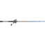 Lew’s American Hero Spinning Reel and Rod Combo, 6ft 6in 2-PC Medium  Fast IM6 Graphite Rod, SZ 200 Reel, 4+1 Bearings, 6.2-1 Ratio, Speed Gears, Gray/Black/Blue, AH2066MSG2-2