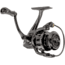 Lew’s Custom 100 Spinning Reel, SZ 100 Reel, 9+1 Bearings, 5.2-1 Ratio, Aluminum Frame and Sideplate, Screw-In Aluminum Handle, Speed Gears, Speed Lube, Hybrid Carbon Drag, Black/Silver, CS100G2