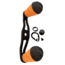 Lews Custom Shop Aluminum Handle Standard Round, Orange, CSBAHO