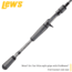 Team Lew’s Elite Series Casting Rod, 6ft 8in, 1-PC, Medium, Fast, TLE68M