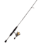 Lew’s Laser Lite Spinning Reel and Rod Combo, 7ft, 2-PC IM6 Rod w/ Light  and Fast, SZ 100 Reel, 3+1 Bearings, 5.1-1 Ratio, Metallic Gray/Gold/Black, LLS1070LG2-2