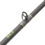Lew’s MACH 1 Casting Rod, 6ft 8in, 1-PC IM7 Graphite Rod w/ Medium  and Moderate-Fast, Winn Dri-Tac Split-Grip, Graphite Skeletal Reel Seat, White/Black/Green, M1TWJBR