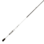 Lew’s MACH 1 Casting Rod, 7ft 2in, 2-PC IM7 Graphite Rod w/ Medium-Heavy  and Fast, Winn Dri-Tac Split-Grip, Graphite Skeletal Reel Seat, White/Black/Green, M1JR-2