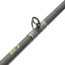 Lew’s MACH 1 Casting Rod, 7ft 3in, 1-PC IM7 Graphite Rod w/ Medium-Heavy  and Moderate, Winn Dri-Tac Split-Grip, Graphite Skeletal Reel Seat, White/Black/Green, M1CBR