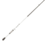 Lew’s MACH 1 Casting Rod, 7ft 3in, 1-PC IM7 Graphite Rod w/ Medium-Heavy  and Moderate, Winn Dri-Tac Split-Grip, Graphite Skeletal Reel Seat, White/Black/Green, M1CBR