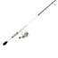 Lew’s MACH 1 Spinning Reel and Rod Combo, 6ft 9in, 1-PC IM7 Graphite Rod, Medium-Light, Fast, SZ 200 Reel, 9+1 Bearings, 6.2-1 Ratio, White/Black/Gray/Green, MH2069MLFSG3