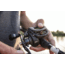 Lew's MACH 1 SS Baitcast Reel, 7+1 Bearings, 7.5-1 Ratio, Graphite Frame and Sideplate, Shallow Spool, Multi-Setting Brake, Combat Grips, LH Retrieve, White/Gray/Green, MHSS1SHLG3