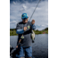 Lew's Wally Marshall Classic Signature Casting Rod, 7ft 1-PC IM8 Graphite Rod, Medium-Light, Moderate, Stainless Steel Guides, Cork Split-Grip, Black/Green, WMCS70MLC