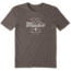 Life Is Good Cool Tee Wander Hike T-Shirt - Mens, Rich Brown, Medium, 55780-M
