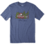 Life Is Good Keep it Simple Camper Cool Tee Mens, Darkest Blue, Large, 53642-L